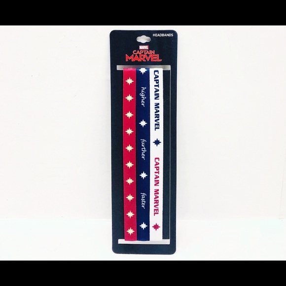 Bioworld Accessories - Captain marvel headbands set of 3 Bioworld Accessories - Captain marvel headbands set of 3